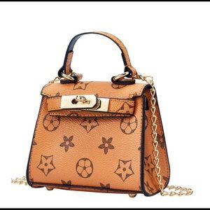 ❗️SOLD ❗️luxury Print Mini Purse for kids